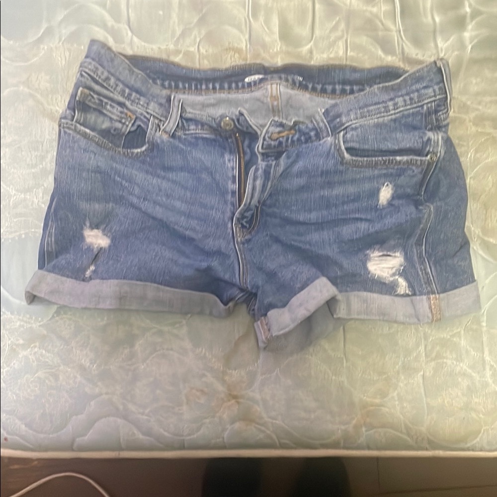 Denim Blue Women's Shorts
